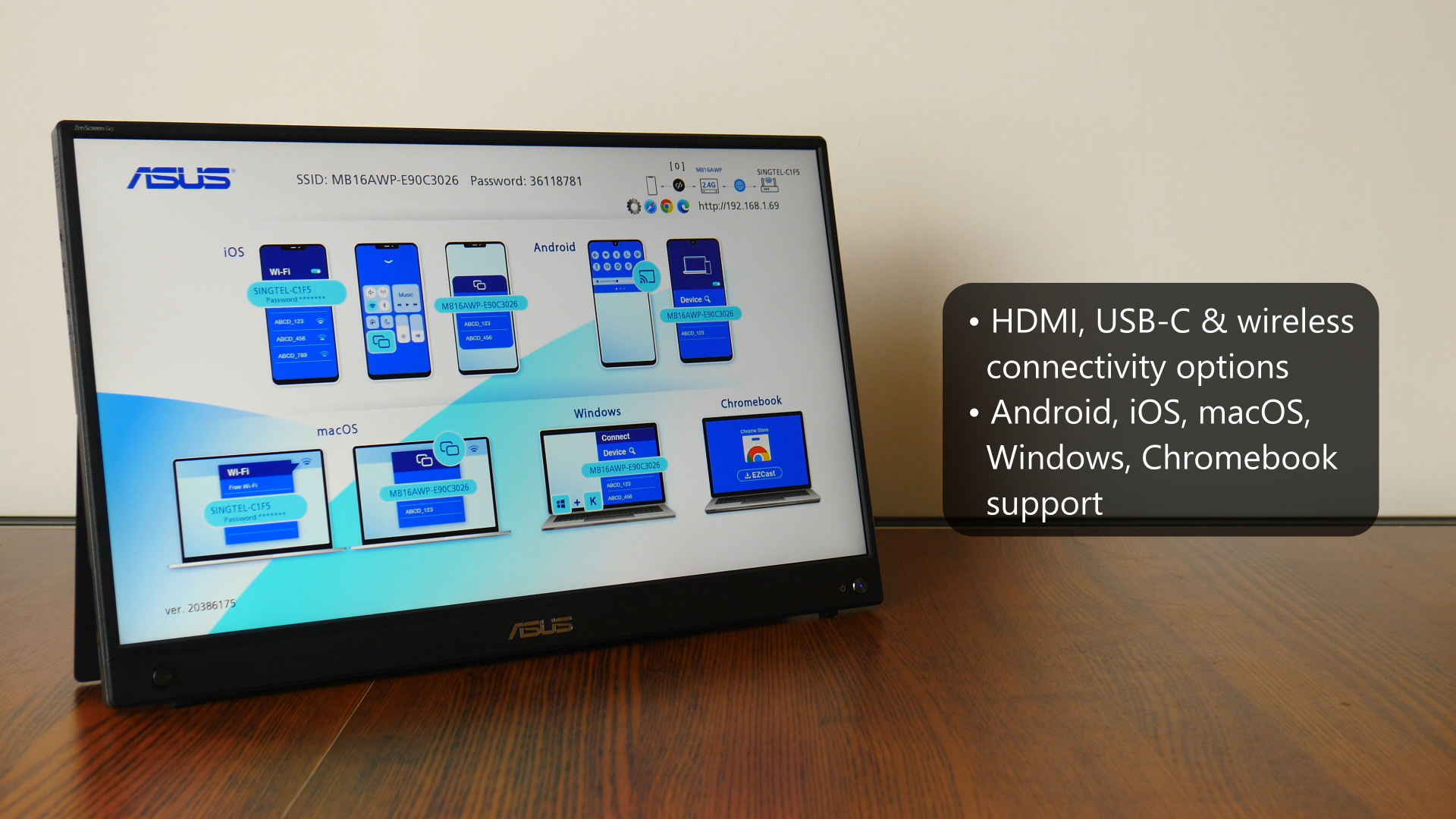 Review: ASUS ZenScreen Go MB16AWP Portable Wireless Monitor